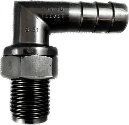 Nylon elbow nozzle body