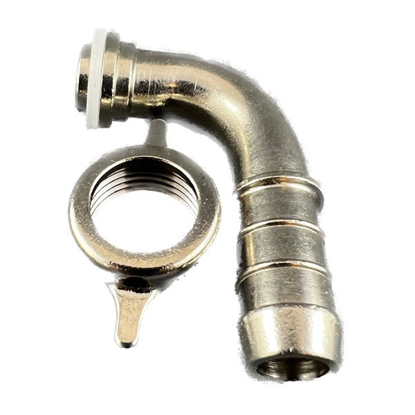 Wing nut & tail elbow 1/2" x 1/2" tail