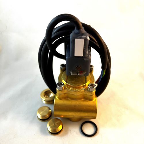 Braglia 40-bar rated brass solenoid