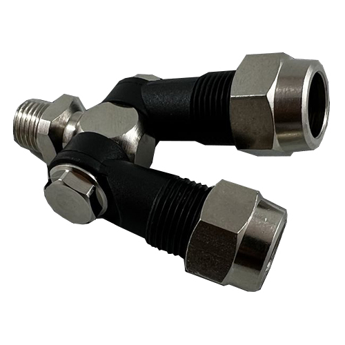 Braglia double-swivel BSP male thread