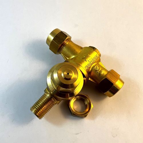 Braglia brass high pressure swing-over nozzle body