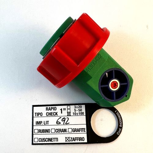 Polmac rapid check turbine insert