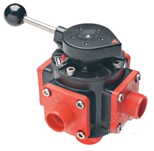 Poly ball valve 1 1/4'' Ports