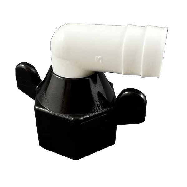 Shurflo elbow swivel barb 1/2"