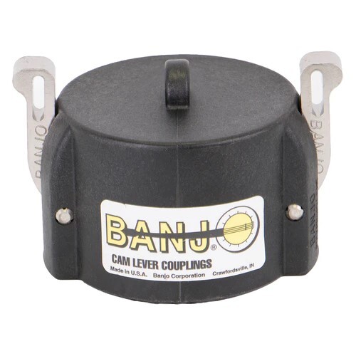 Banjo Poly Cam Lever Coupling Caps, short arms